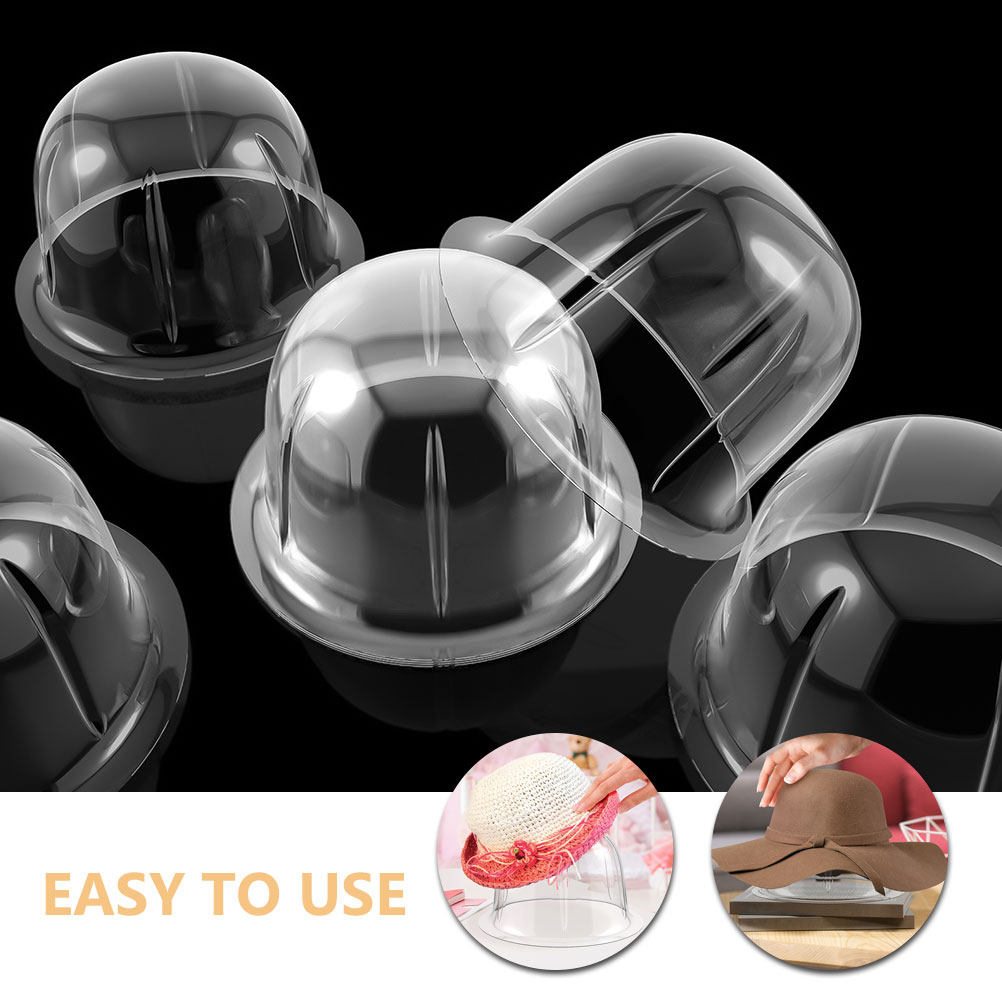 12 Adet Şapka Destek Aparatı Ş - Plastic Dome Clear incelemesi ve fiyatı