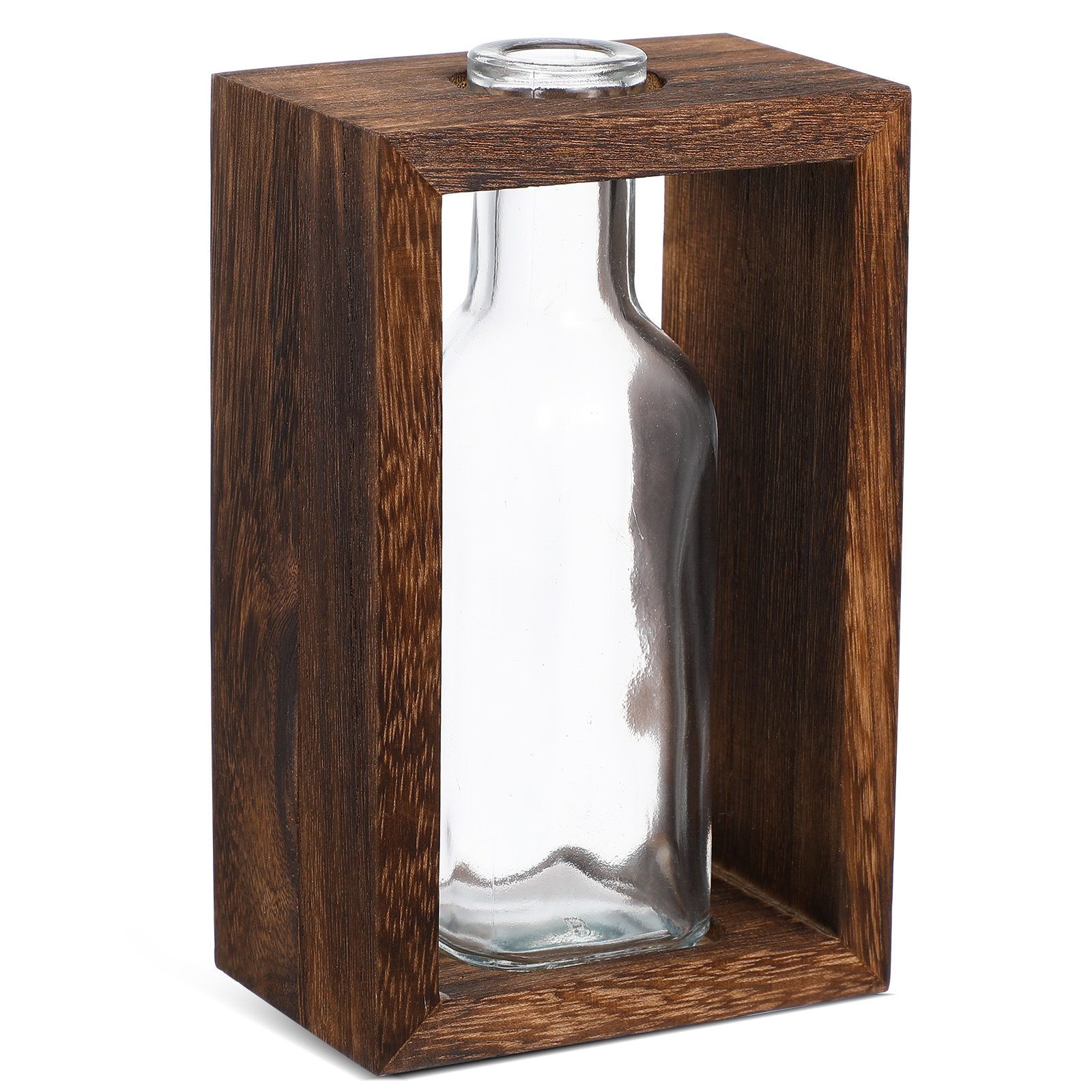 1 Set Ahşap Hidroponik Bitki Y - Propagation Station Vase incelemesi ve fiyatı
