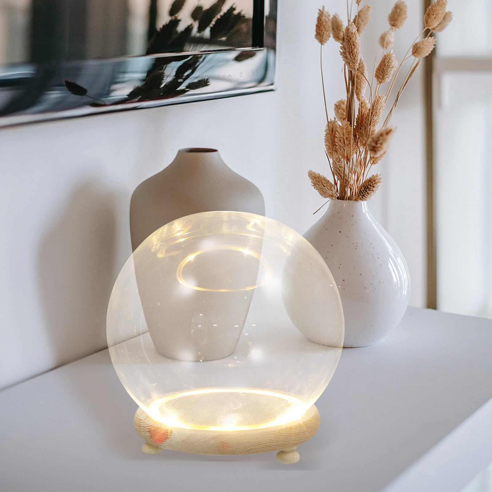 Ahşap Tabanlı Cam Kapak, Kurut - Plastic Dome Clear incelemesi ve fiyatı