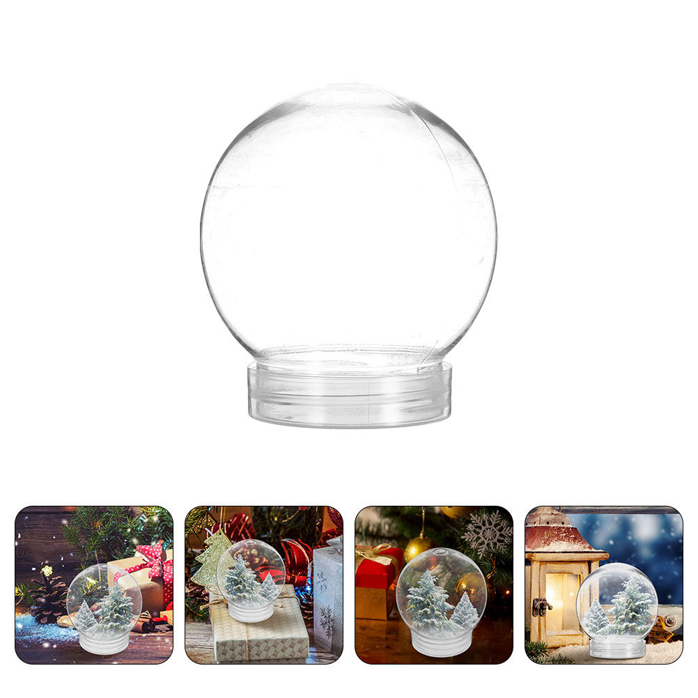 6 Adet Kar Küresi Şeklinde Şef - Plastic Dome Clear incelemesi ve fiyatı